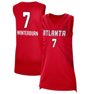 Women's Atlanta Dream Holly Winterburn Explorer Edition Victory Red 2021 Jersey